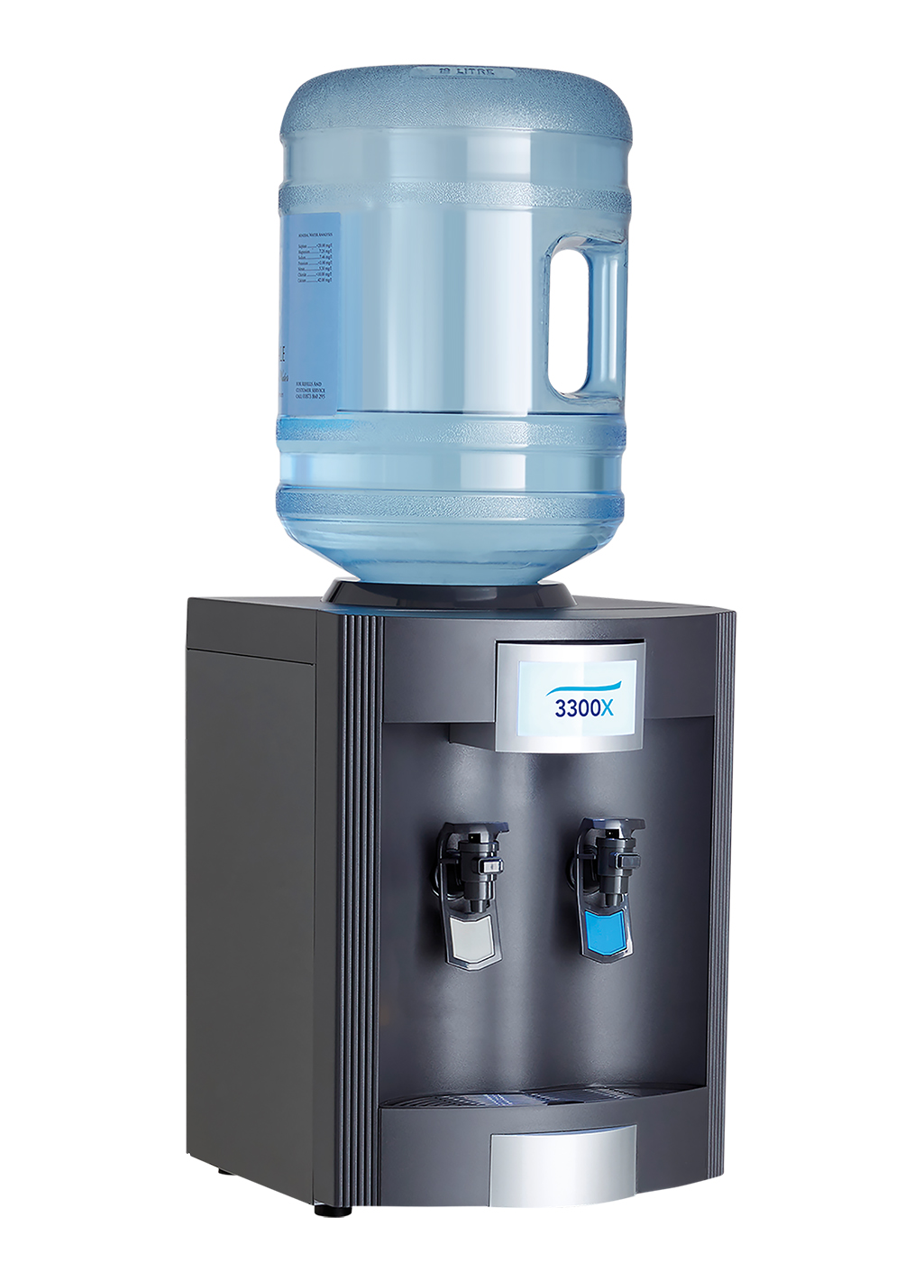 presentation of water dispenser